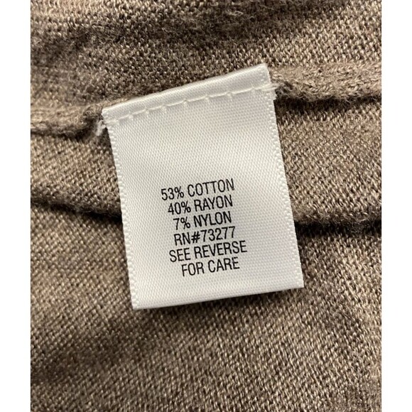 APT 9 Light Brown Women's Open Front Cardigan M - Picture 4 of 6